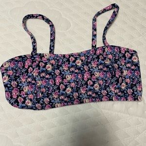 F21 floral bralette